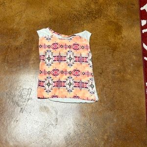 Patterned tank top